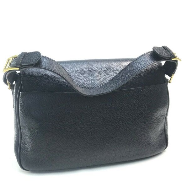 CELINE vintage Circle logo One Shoulder Bag Hand Bag Leather  CELINE vintage Circle logo One Shoulder Bag Hand B